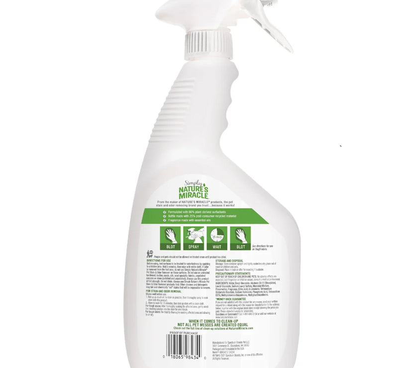 Nature’s Miracle – Pet Stain & Odor Remover