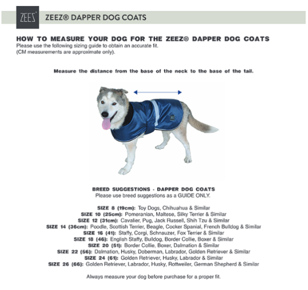 Dapper Waterproof Dog Coat – Oil Skin