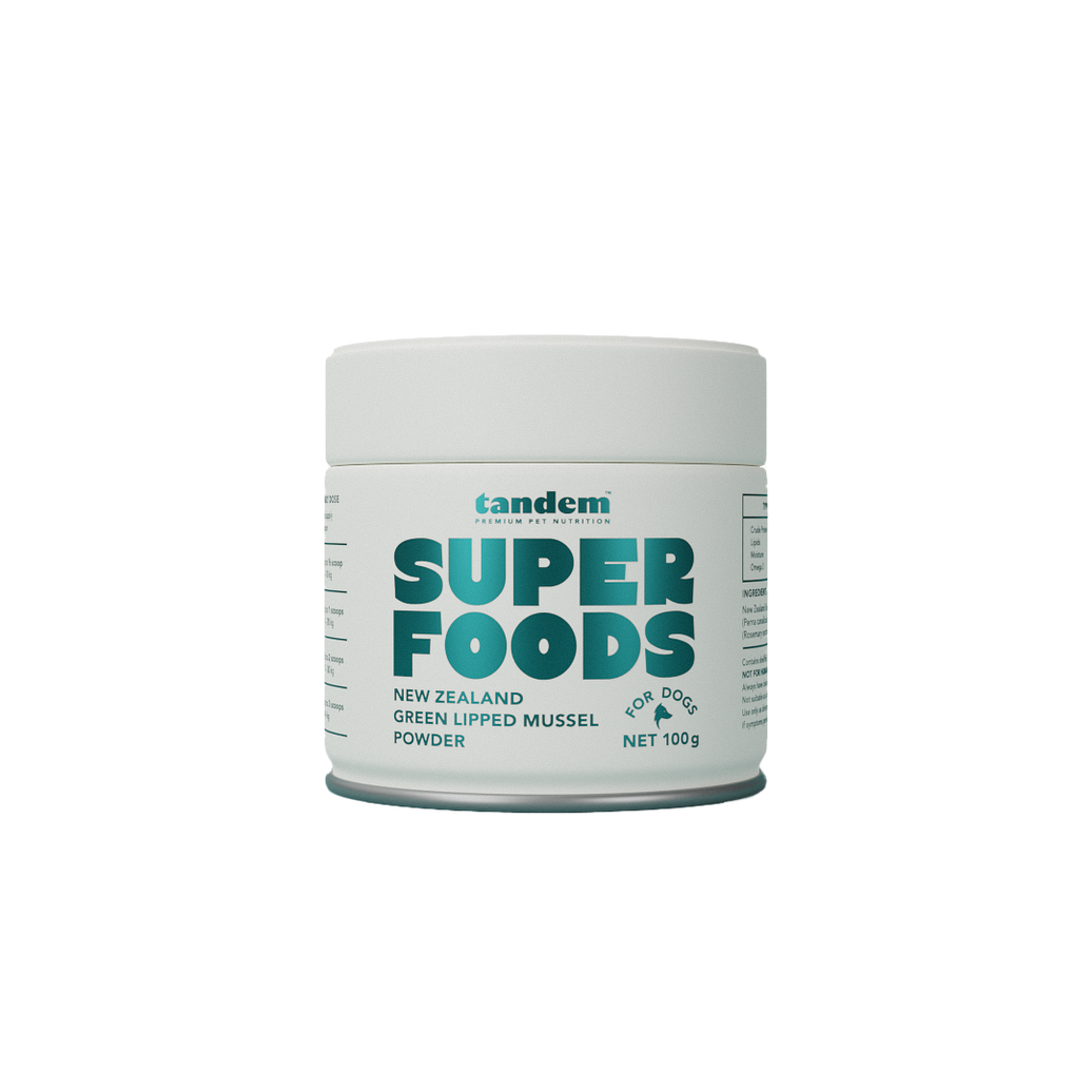 Tandem – Super Foods – New Zealand Green Lipped Mussel Powder for Cats & Dogs