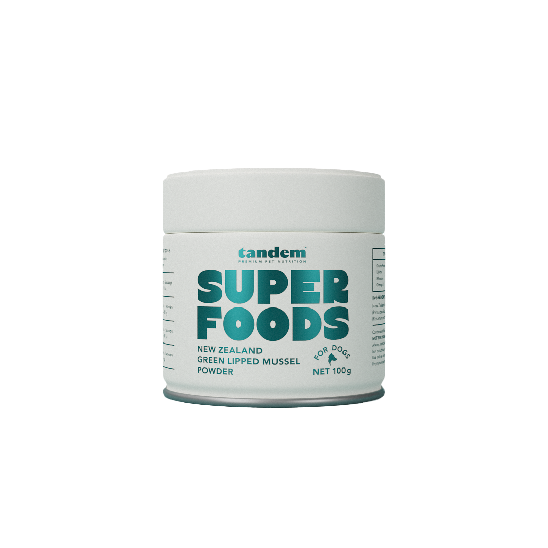 Tandem – Super Foods – New Zealand Green Lipped Mussel Powder for Cats & Dogs