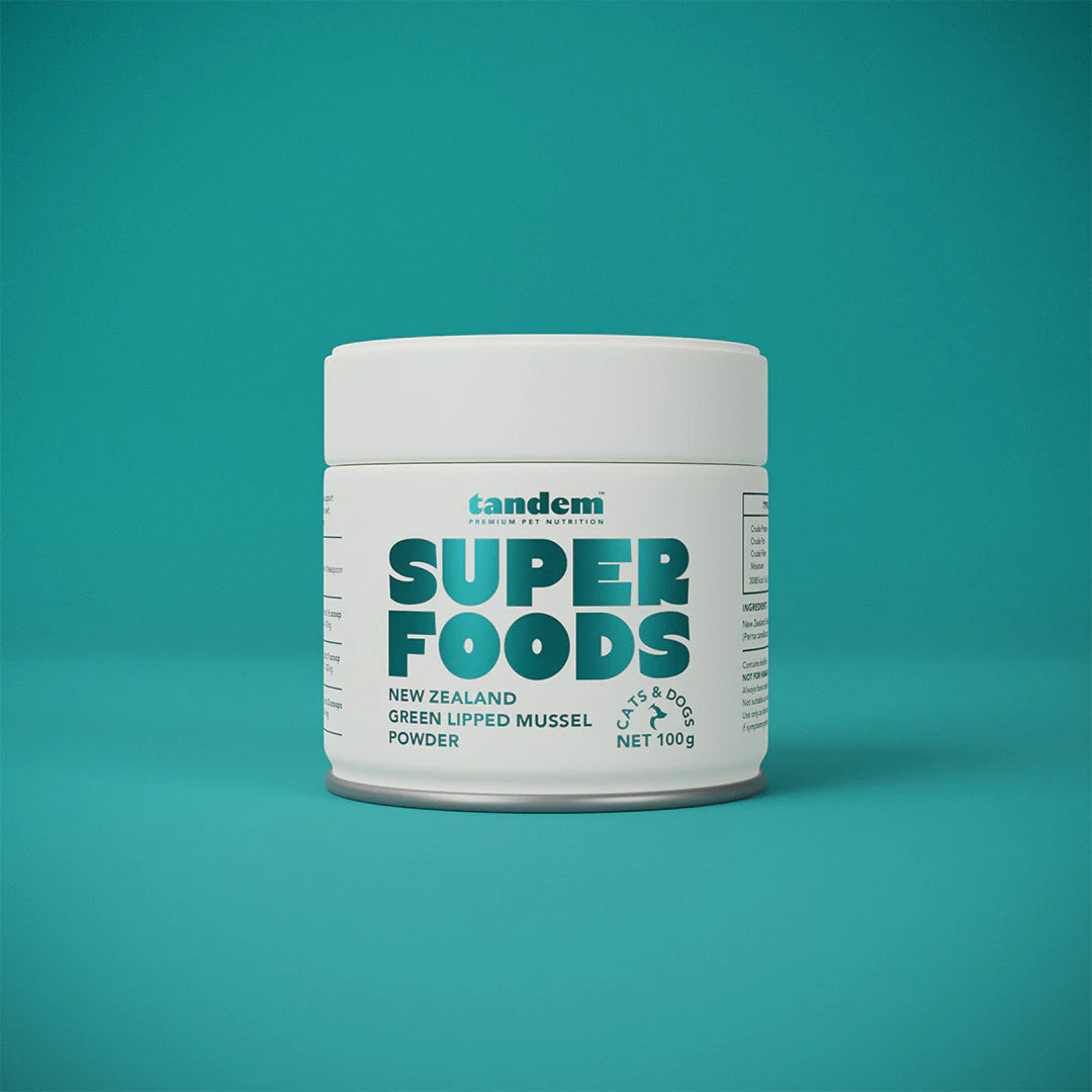 Tandem – Super Foods – New Zealand Green Lipped Mussel Powder for Cats & Dogs - image 2