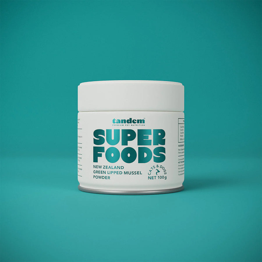 Tandem – Super Foods – New Zealand Green Lipped Mussel Powder for Cats & Dogs - image 2