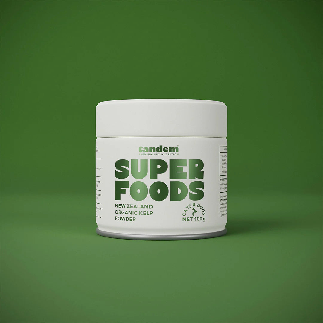 Tandem – Super Foods – New Zealand Organic Kelp Powder for Cats & Dogs