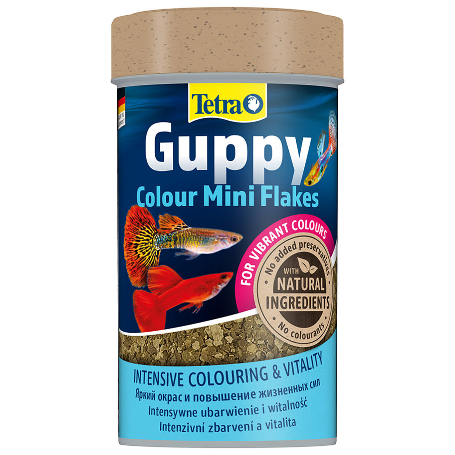 Tetra – Guppy – Colour Mini Flakes