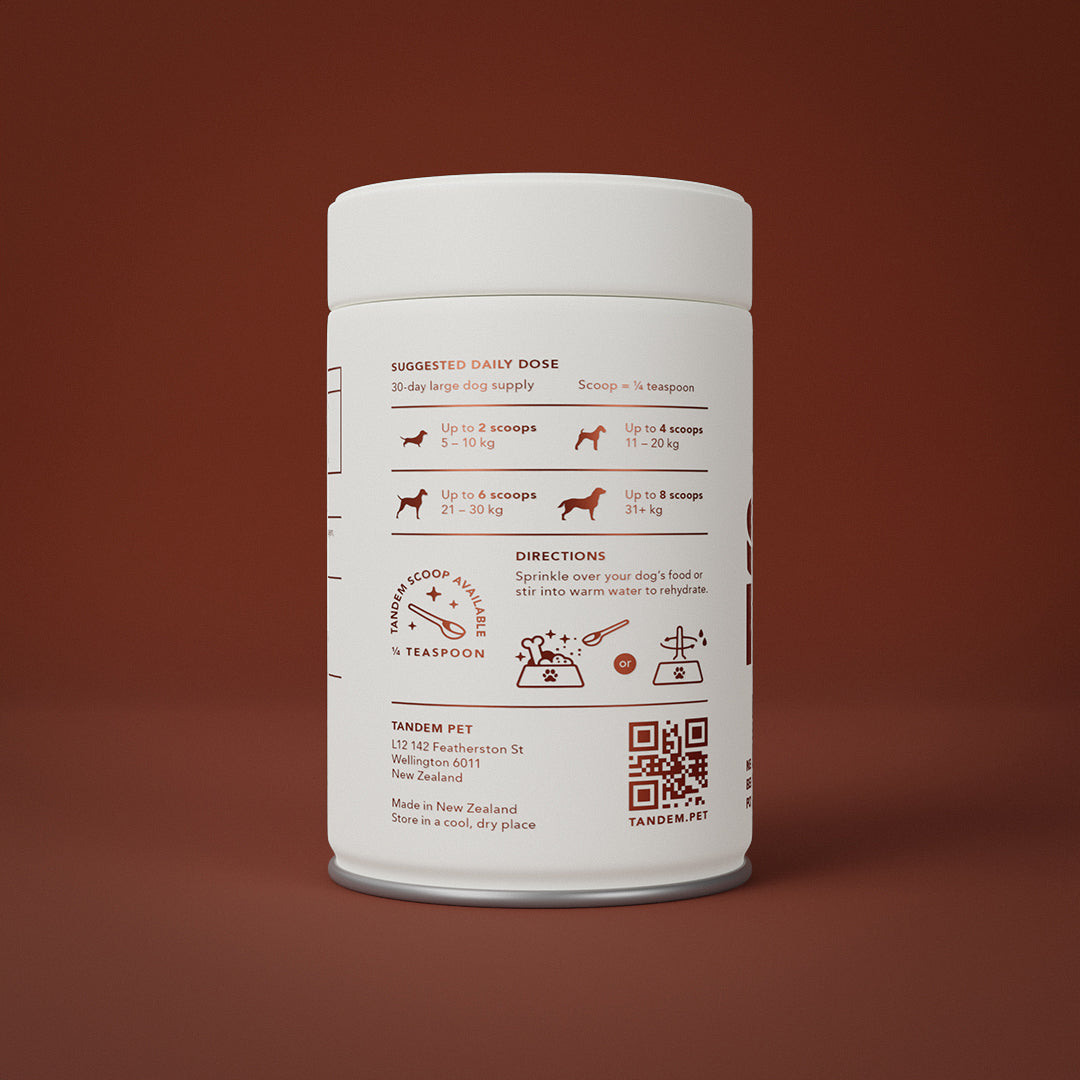 Tandem – Super Foods – New Zealand Beef Bone Broth Powder for Cats & Dogs - image 3