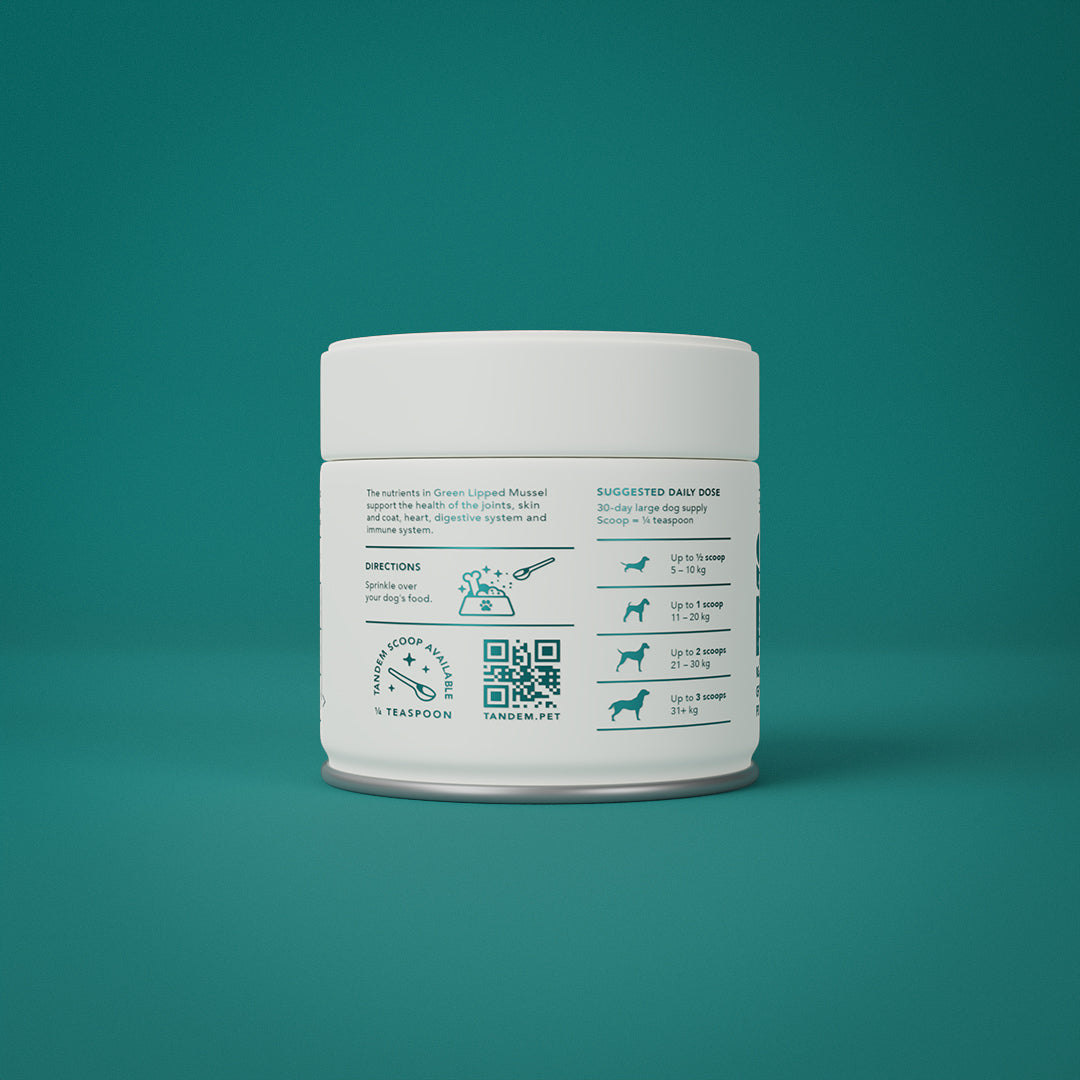 Tandem – Super Foods – New Zealand Green Lipped Mussel Powder for Cats & Dogs - image 3