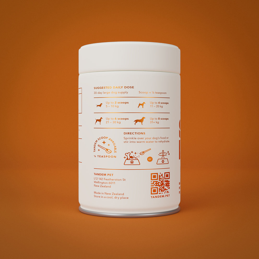Tandem – Super Foods – New Zealand Pumpkin Powder for Cats & Dogs