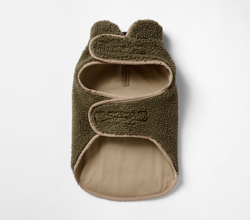 Snooza - Teddy Pocket Coat – Khaki/Fawn