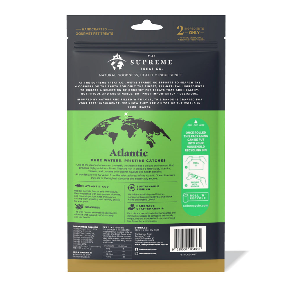 The Supreme Treat Co – Cod Chips With Seaweed