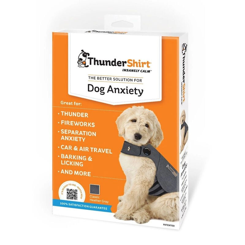 ThunderShirt – Classic Natural Calming Solution– Heather Grey
