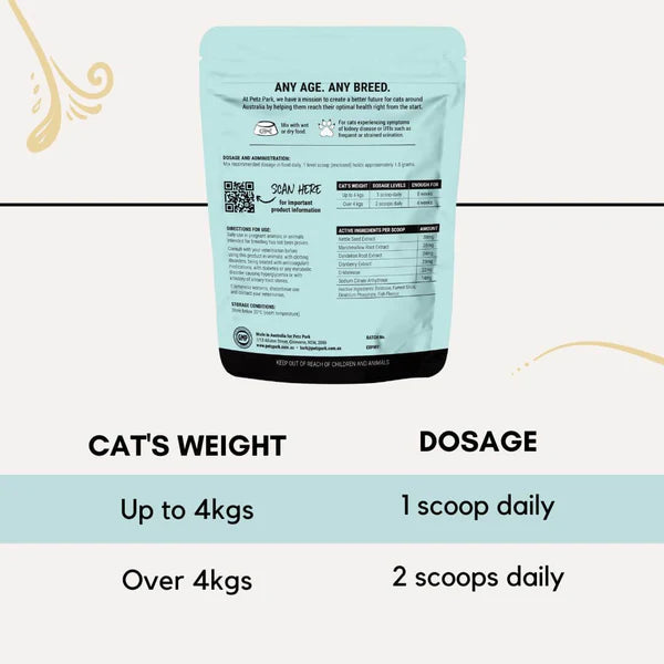 PetzPark Urinary + Kidney for Cats – Support for Urinary Tract & Kidney Health - image 2