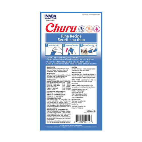 Inaba – Cat Churu - Carton of 6 (24 x 14g Tubes)