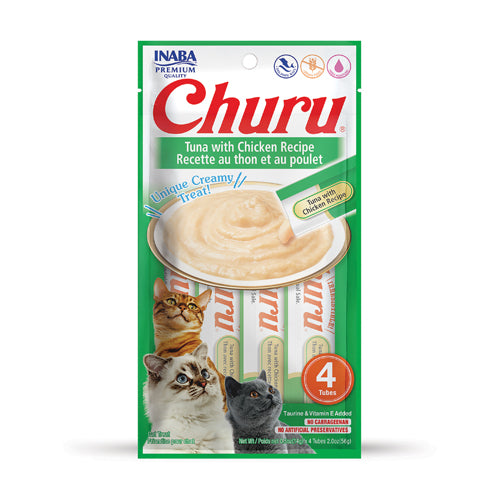 Churu Cat Treats – 6 Multi-Packs (24 Tubes Total)