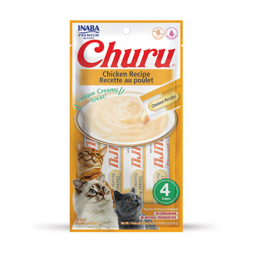 Churu Cat Treats – 6 Multi-Packs (24 Tubes Total)