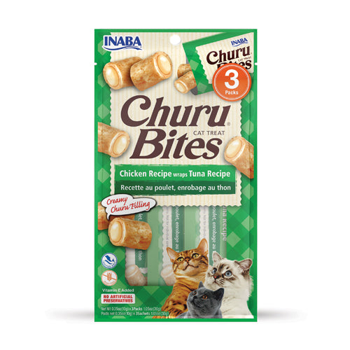 Inaba – Cat Churu Bites - Carton of 6 (6x30g)