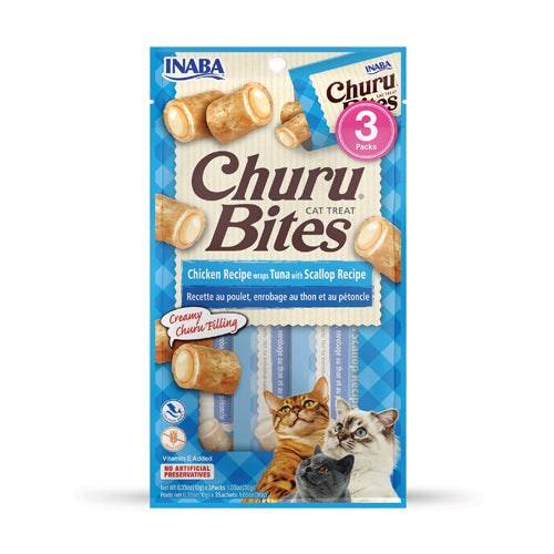 Inaba – Cat Churu Bites - Carton of 6 (6x30g)