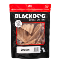 Black Dog Cow Ears