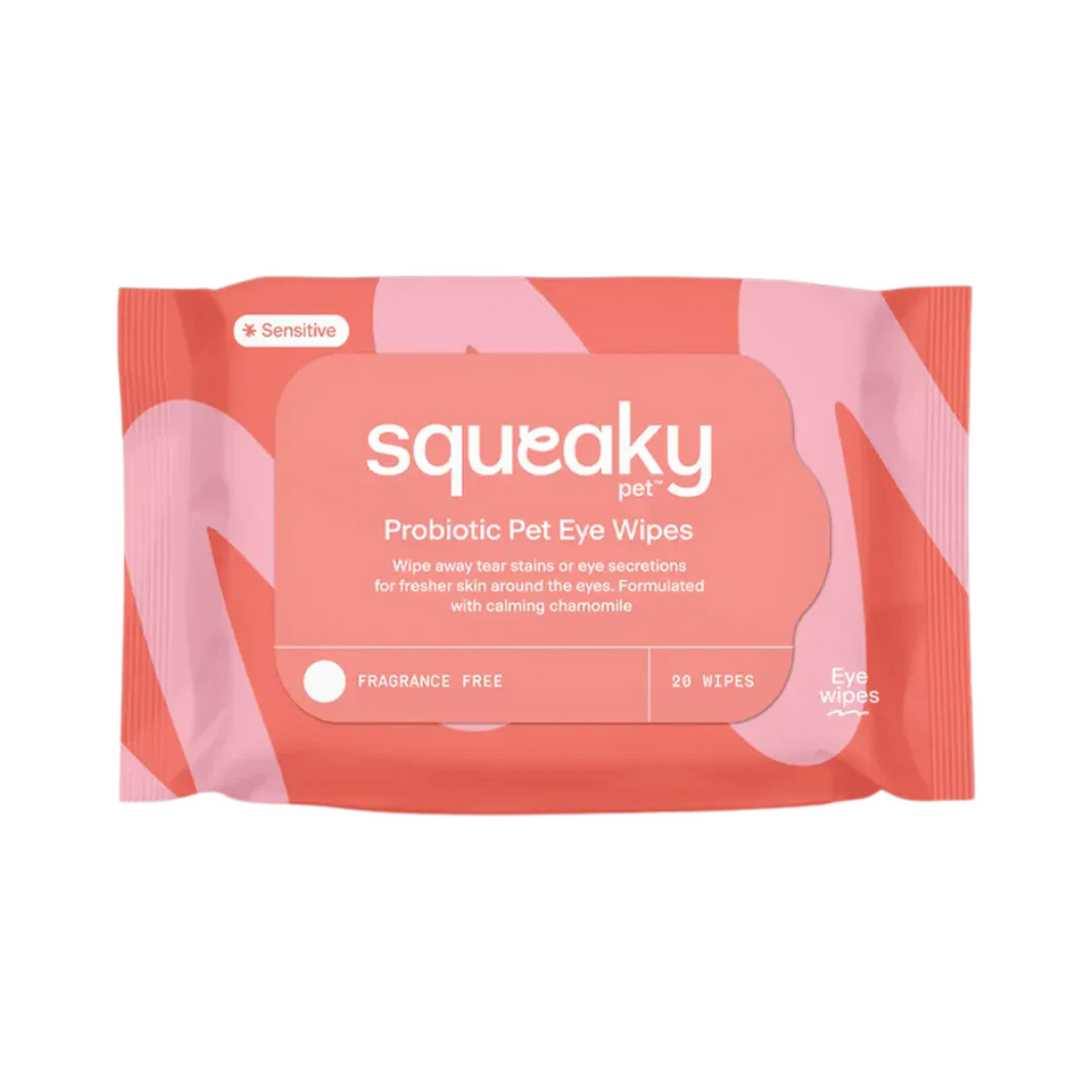 Squeaky – Probiotic Pet Eye Wipes