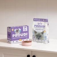 Proudi - Air Dried Cat Food Kangaroo & Beef Super Premium High Protein Diet