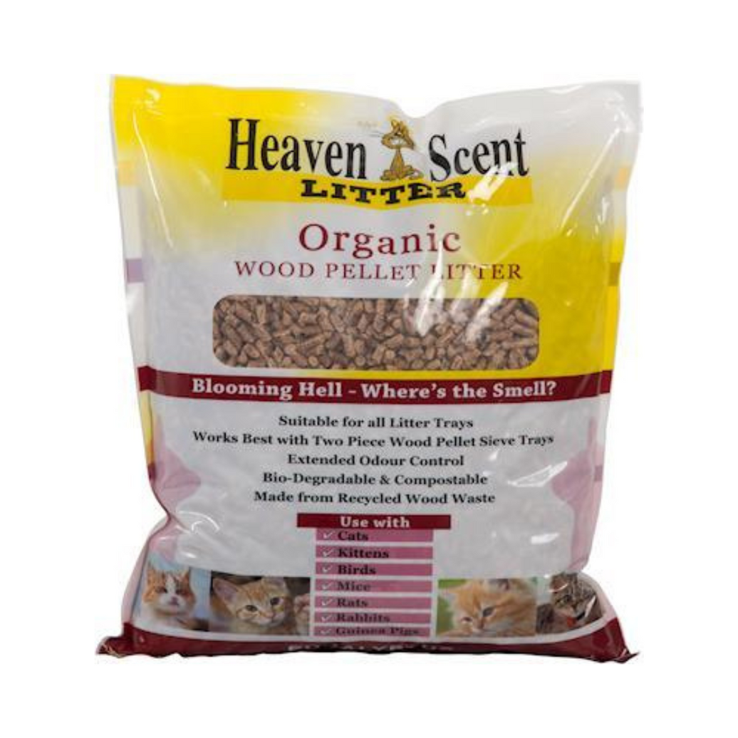Heaven Scent Litter - Wood Pellet Cat Litter