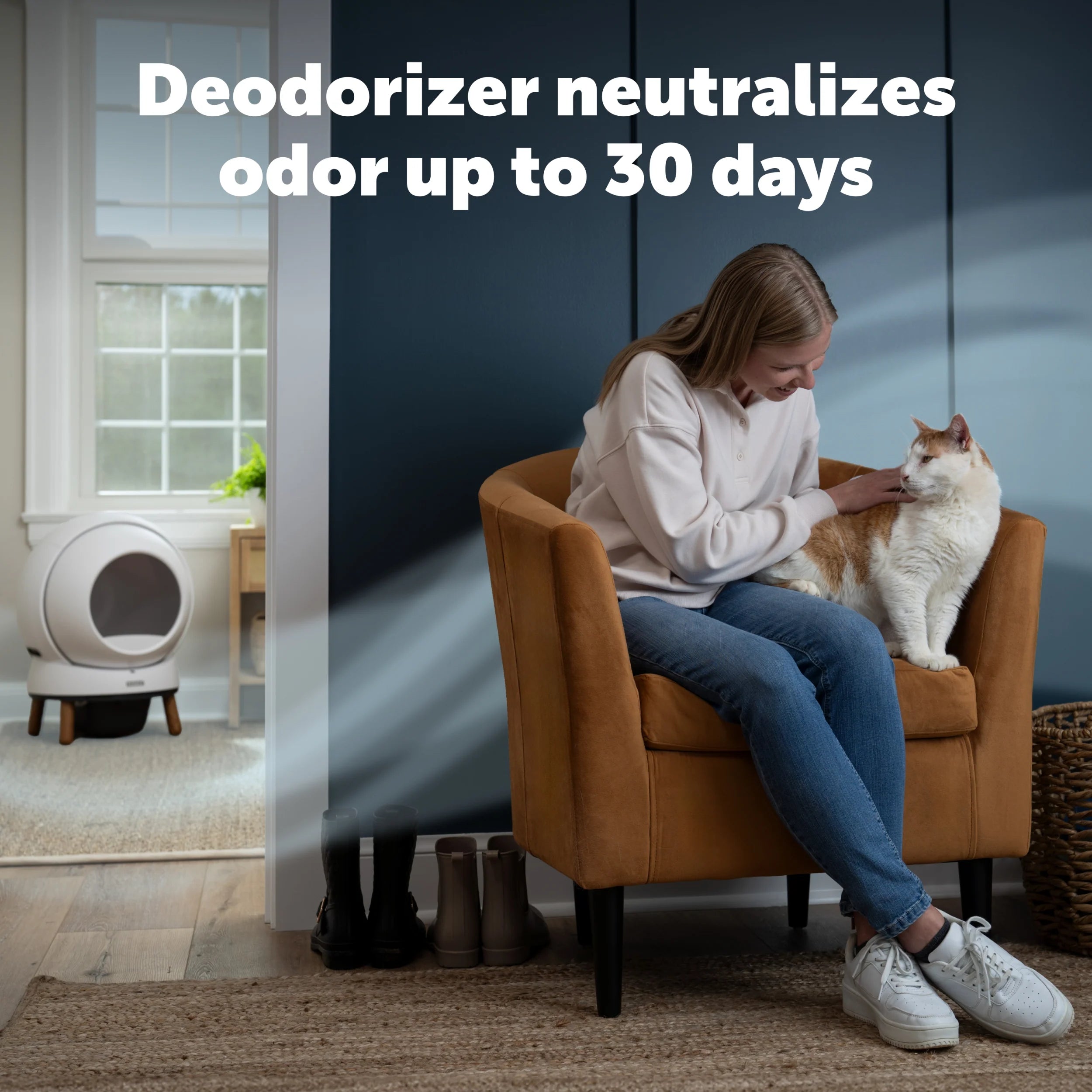 PetSafe – ScoopFree SmartSpin Self-Cleaning Litter Box Deodorizer