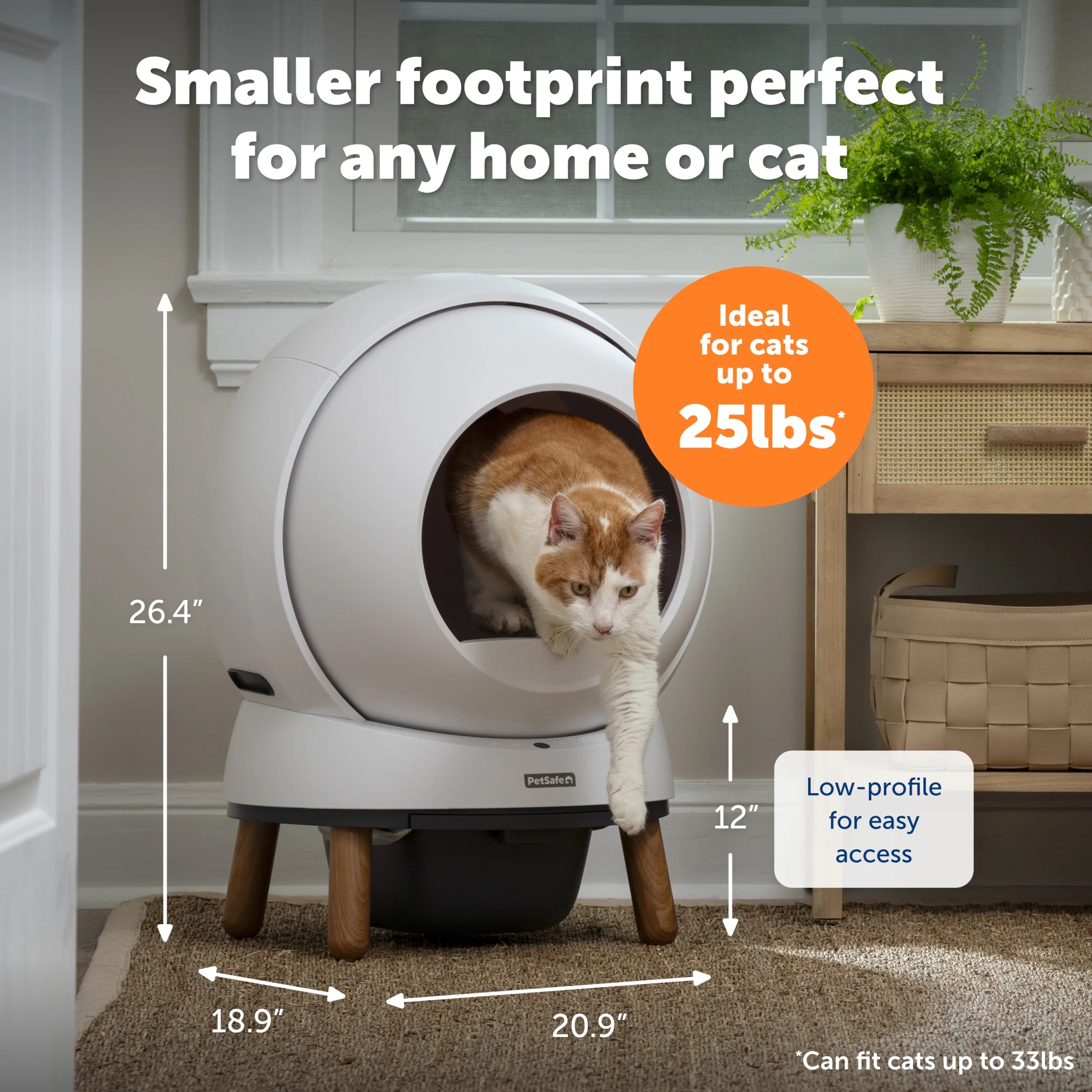 PetSafe ScoopFree SmartSpin Self-Cleaning Litter Box – Automatic Cat Litter System with App Tracking
