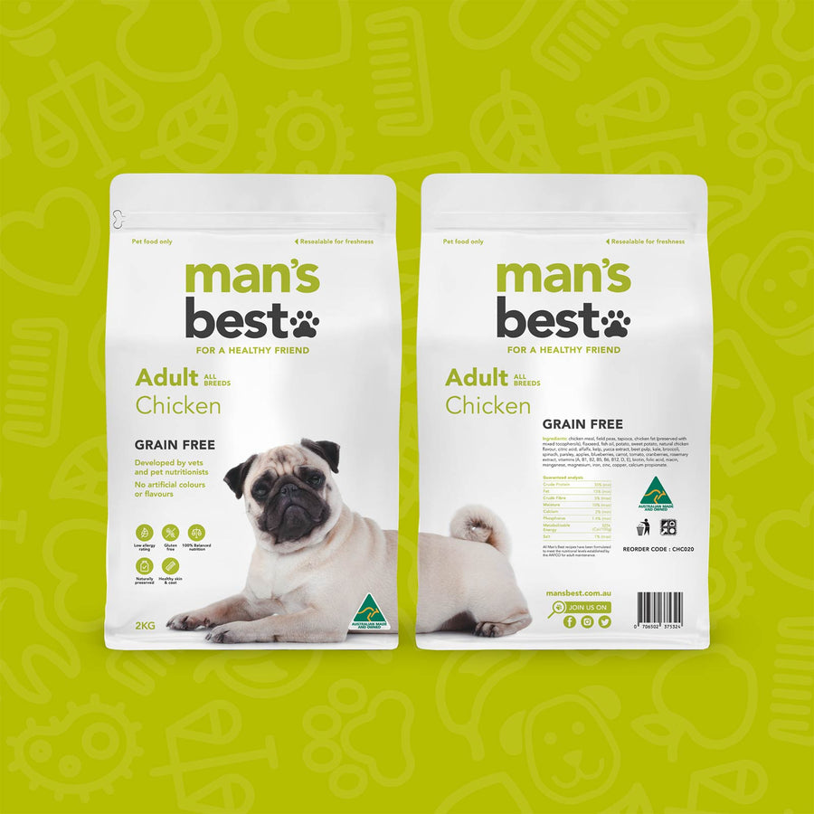 Man’s Best – Adult Dog – GRAIN FREE – Chicken - image 3