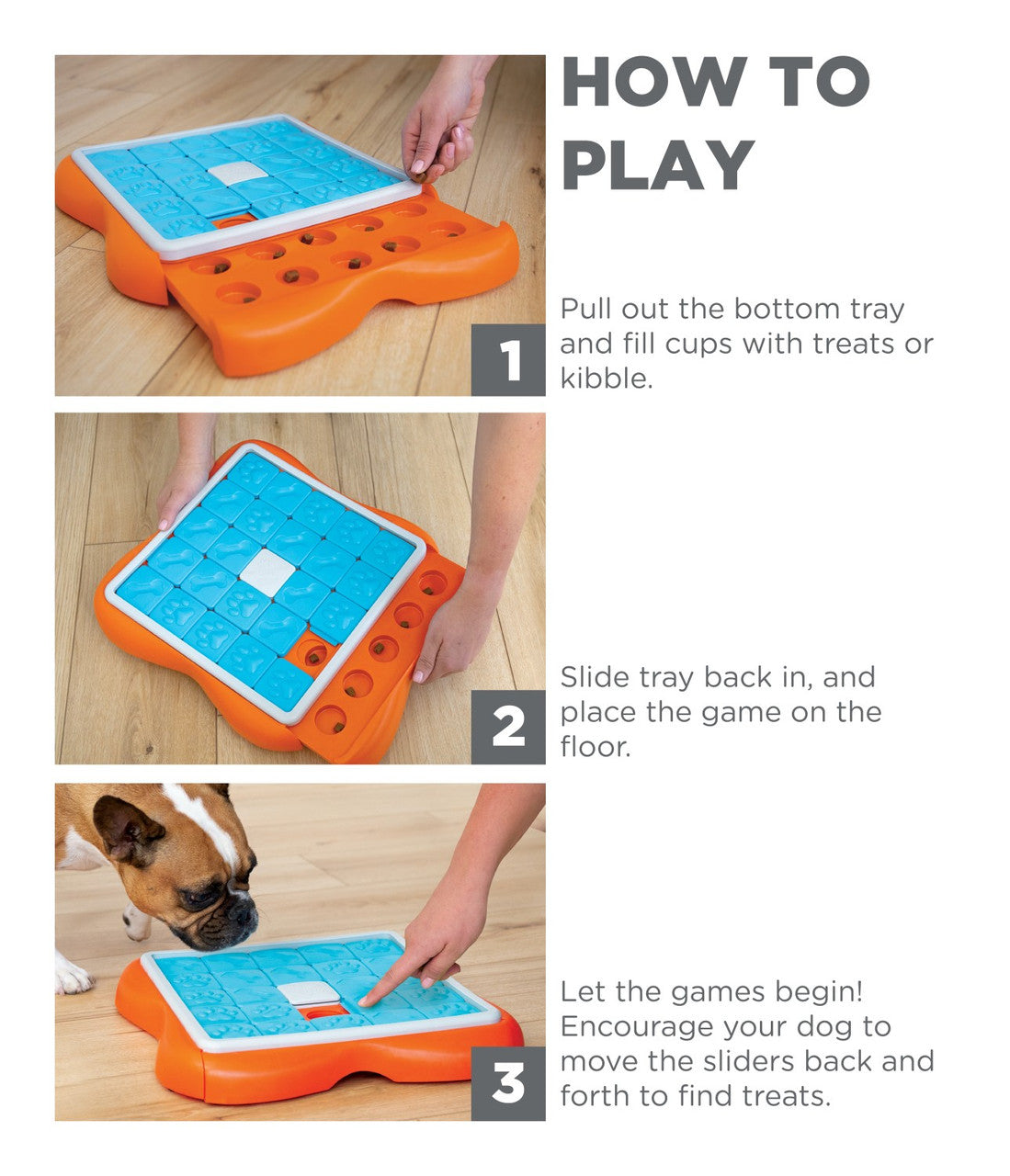 Outward Hound – Nina Ottosson – Dog Challenge Slider (Level 3) - image 3