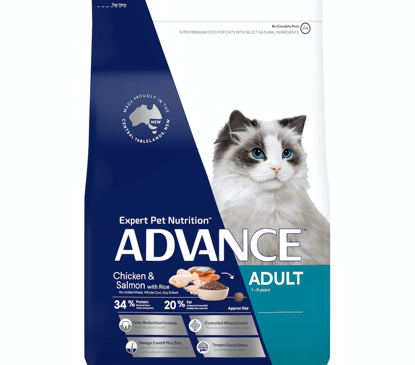 Advance – Adult Cat – Chicken & Salmon with Rice - The Pet Standard