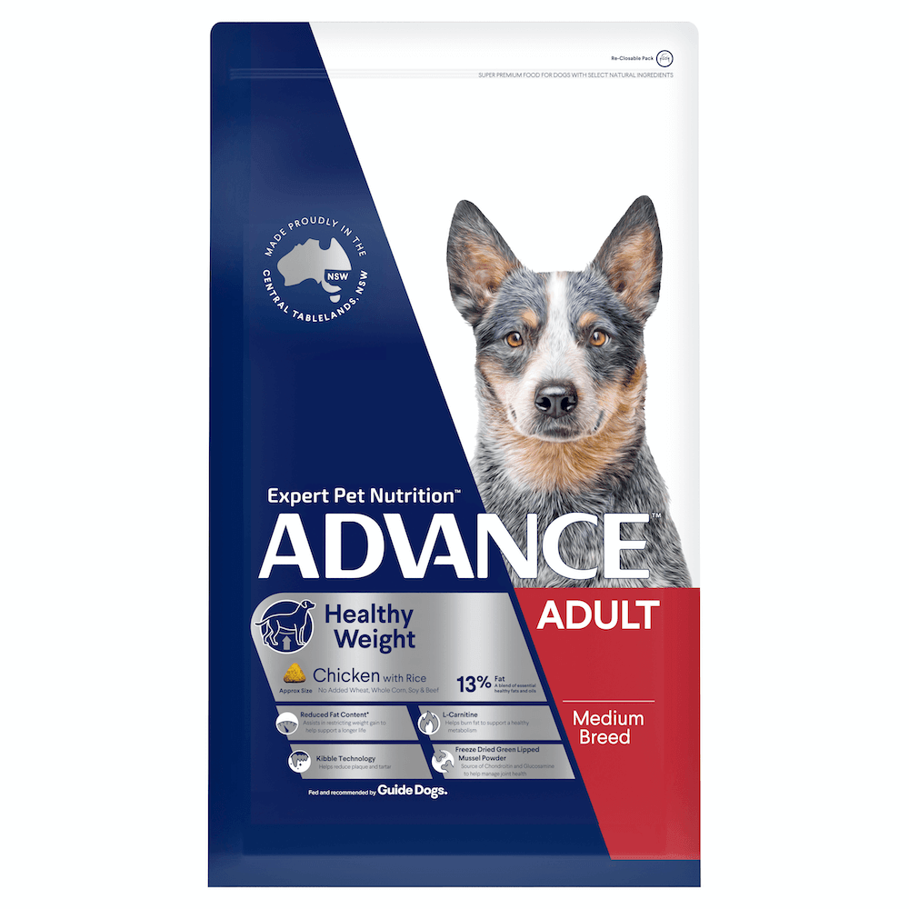 Advance – Adult Dog – Medium Breed – Healthy Weight - The Pet Standard