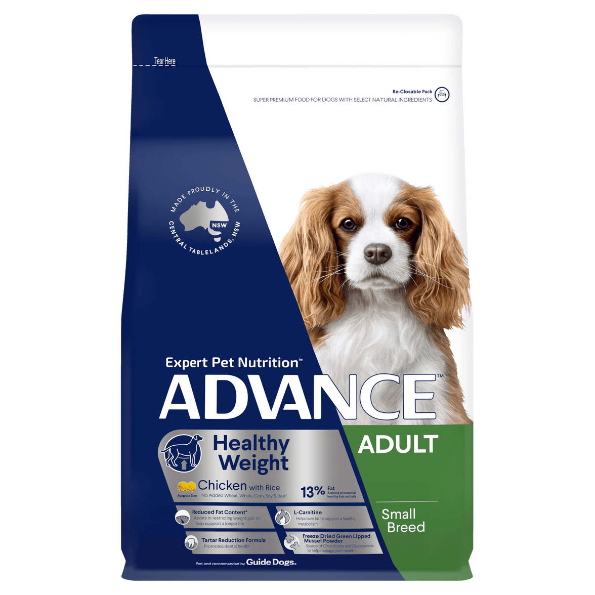 Advance – Adult Dog – Small Breed – Healthy Weight - The Pet Standard