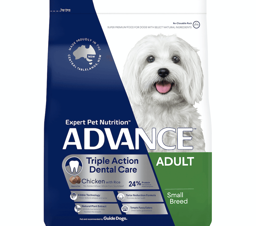 Advance – Adult Dog – Small Breed – Triple Action Dental Care - The Pet Standard