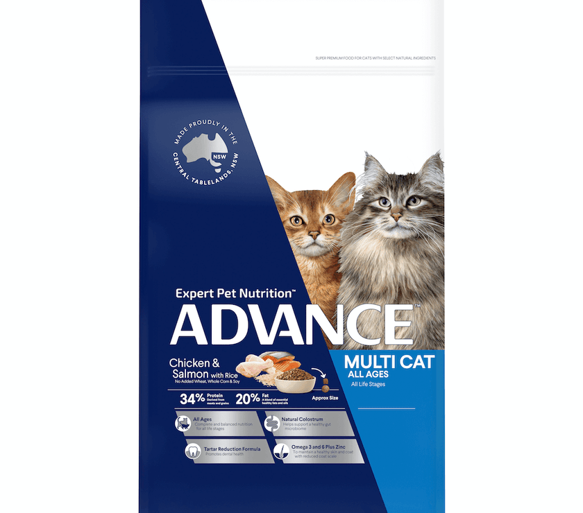 Advance – Multi Cat – Chicken & Salmon with Rice - The Pet Standard