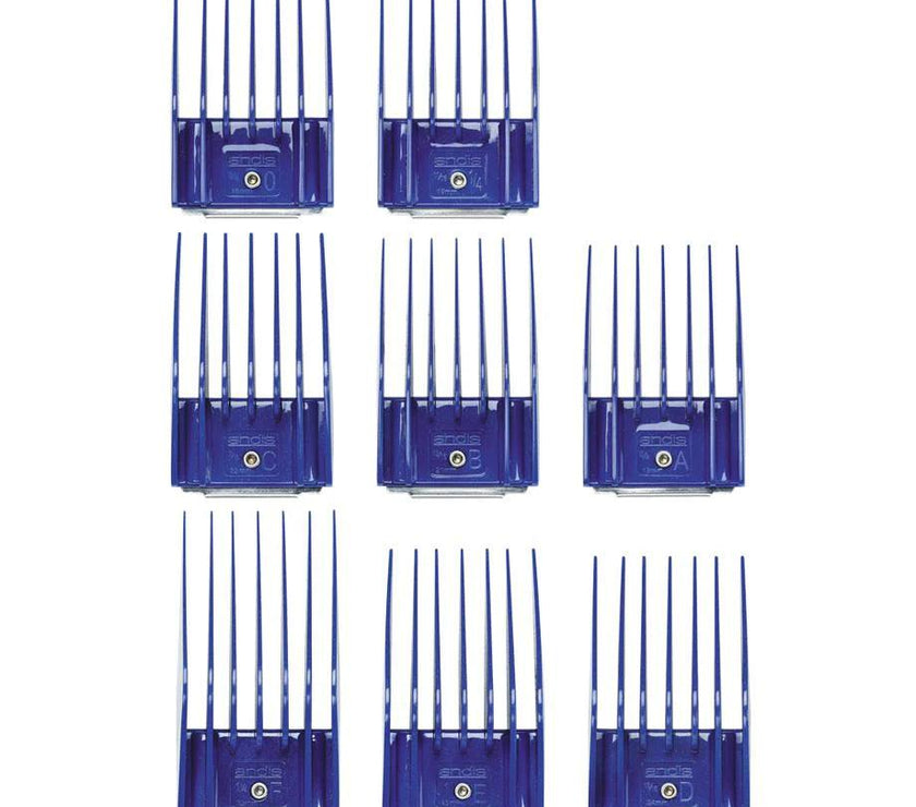 Andis – Clipper – Comb Large – 8 Piece Set - The Pet Standard