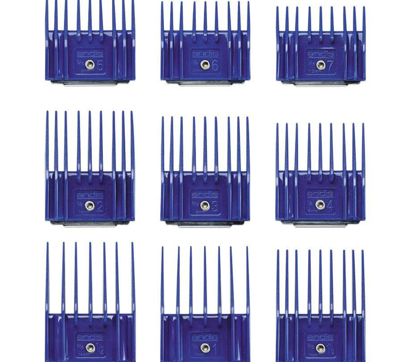 Andis – Clipper – Comb Small – 9 Piece Set - The Pet Standard