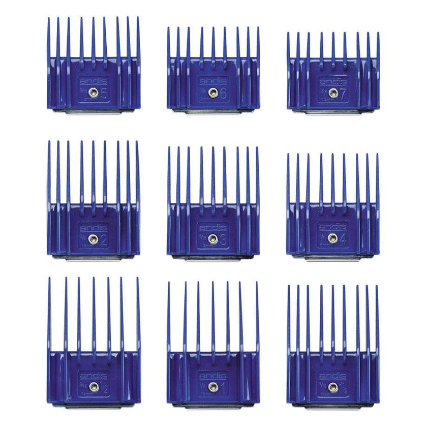 Andis – Clipper – Comb Small – 9 Piece Set - The Pet Standard