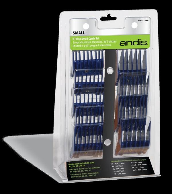 Andis – Clipper – Comb Small – 9 Piece Set - The Pet Standard