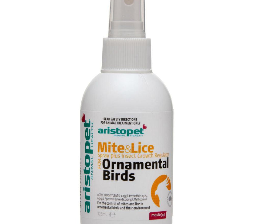 Aristopet – Ornamental Bird Mite & Lice Spray - The Pet Standard