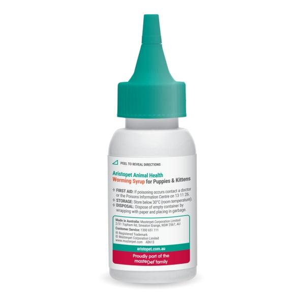 Aristopet – Worming Syrup for Puppies & Kittens - 50ml - The Pet Standard