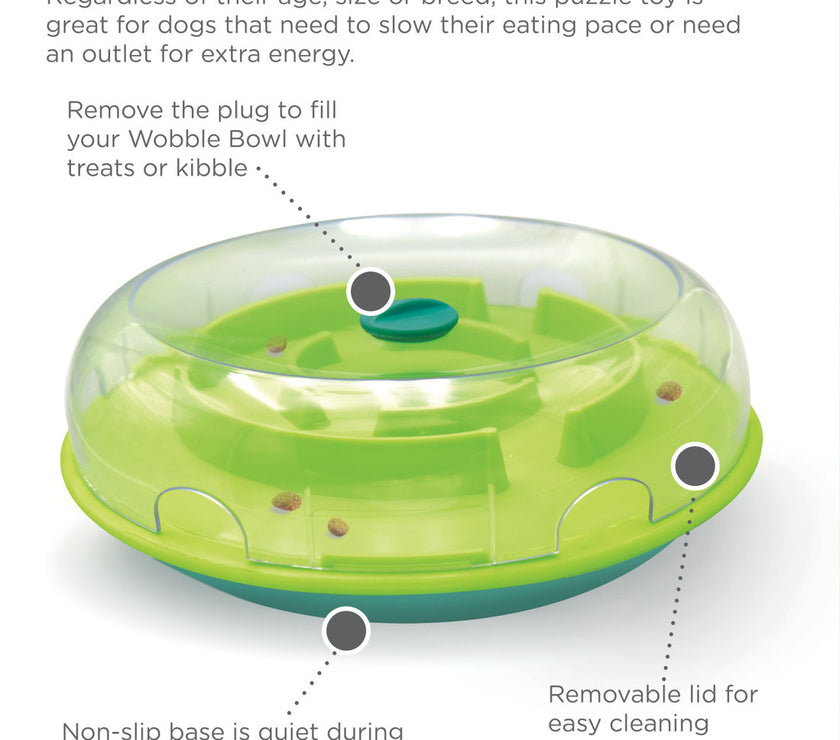 Outward Hound – Nina Ottosson – Dog Wobble Bowl (Level 1)