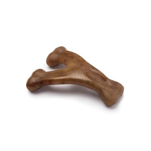 Dogs Bacon Wishbone Chew Toy