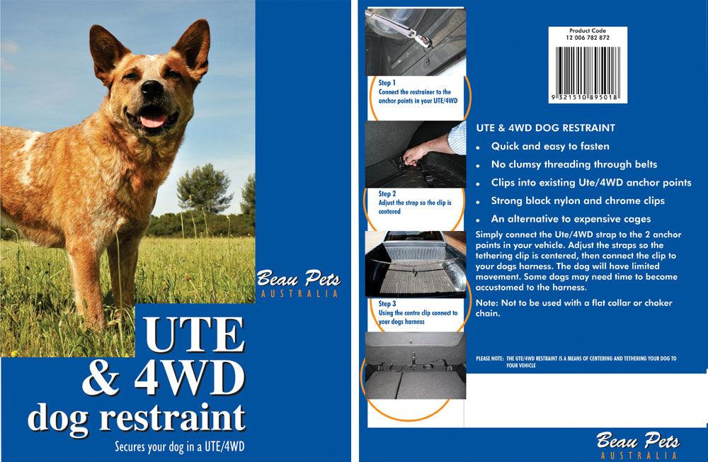 Beau Pets – Ute & 4WD Dog Restraint - The Pet Standard