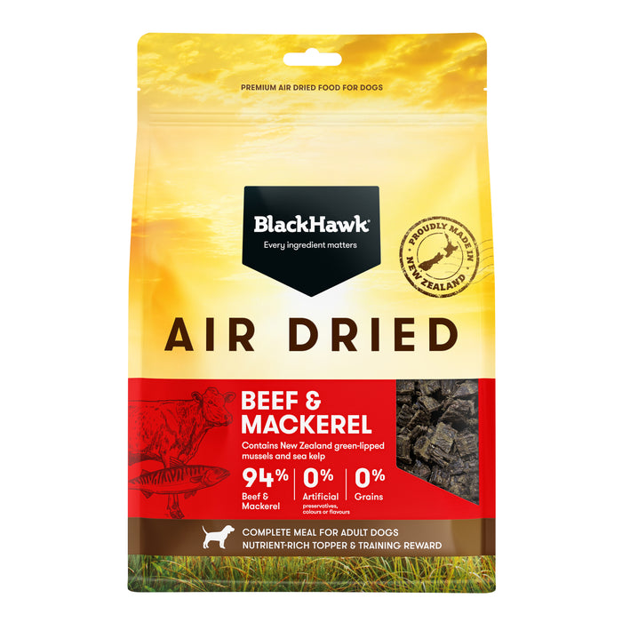 Adult Dog Food – Air Dried Beef & Mackerel