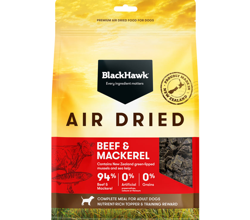 Adult Dog Food – Air Dried Beef & Mackerel
