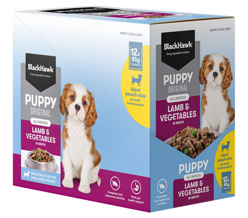 Black Hawk – Wet Food Pouches – Puppy