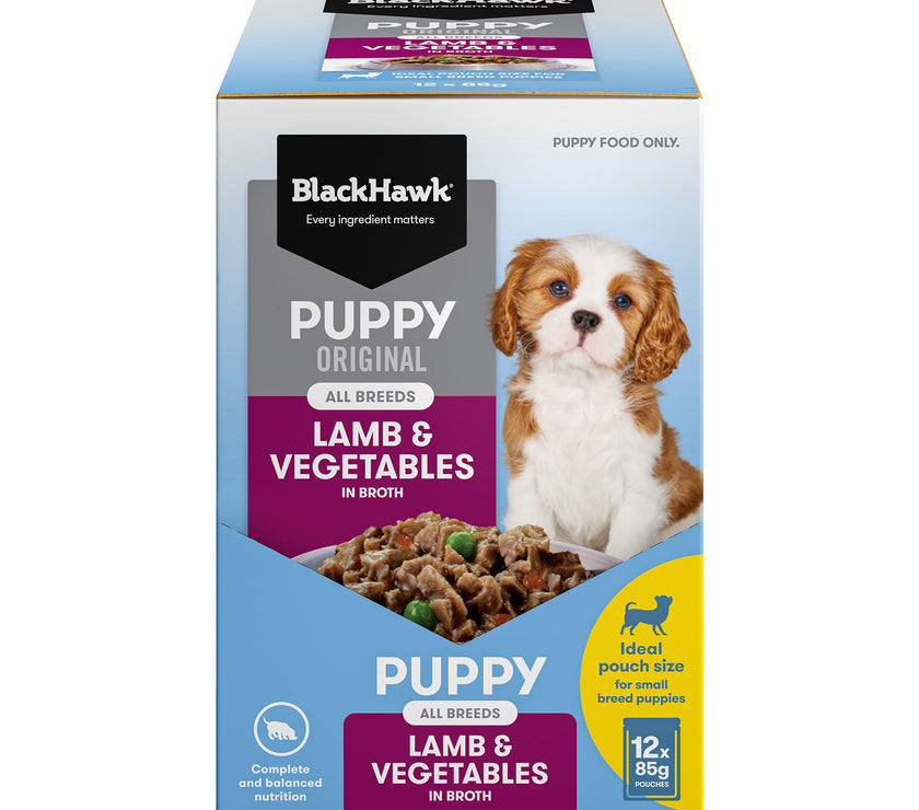 Black Hawk – Wet Food Pouches – Puppy