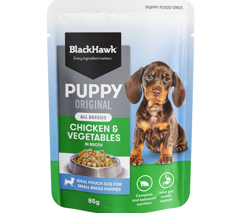 Black Hawk – Wet Food Pouches – Puppy