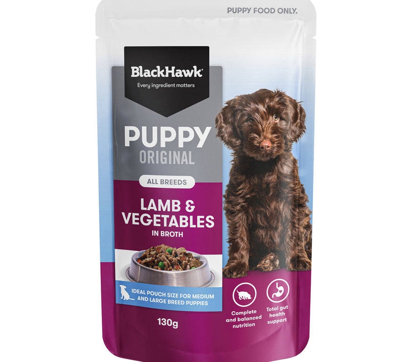 Black Hawk – Wet Food Pouches – Puppy