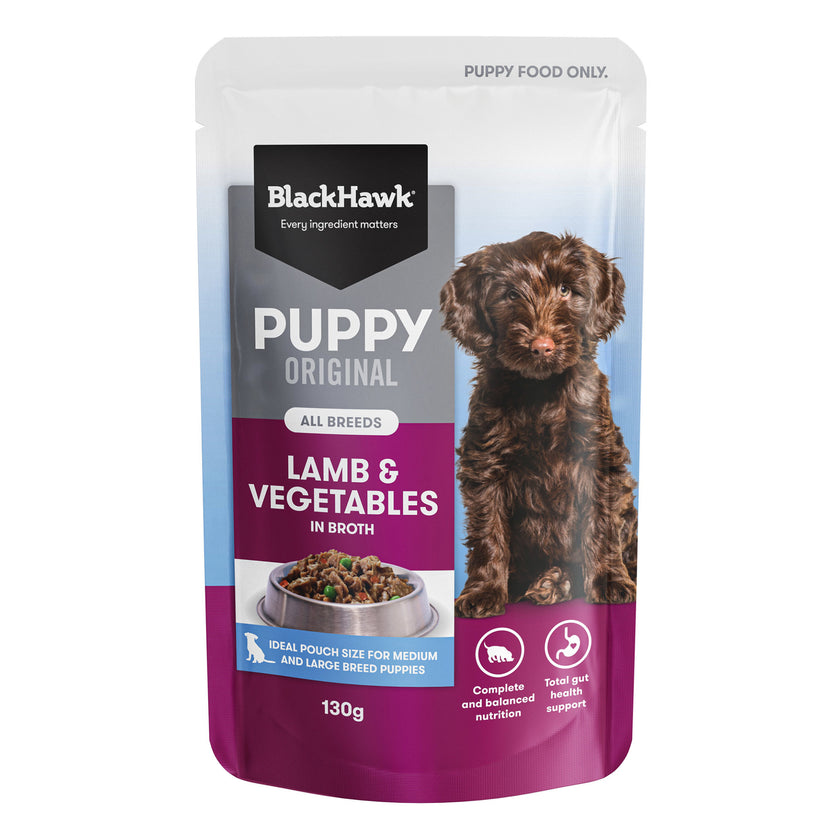 Black Hawk – Wet Food Pouches – Puppy