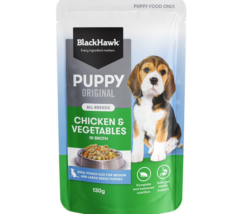 Black Hawk – Wet Food Pouches – Puppy